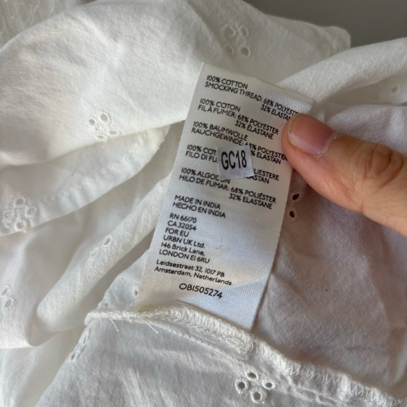 Free people Bambino Top In Ivory Sz L - Picture 8 of 8